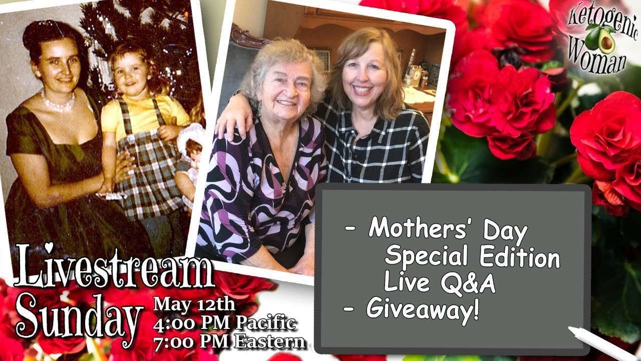 Mother's Day Special Edition Sunday Livestream! 7PM Eastern 4PM Pacific ...