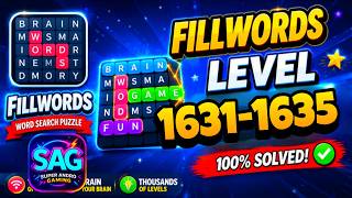 FILLWORDS level 1631 1632 1633 1634 1635 screenshot 4