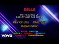 Ensemble - Beauty and the Beast - Belle (Karaoke)