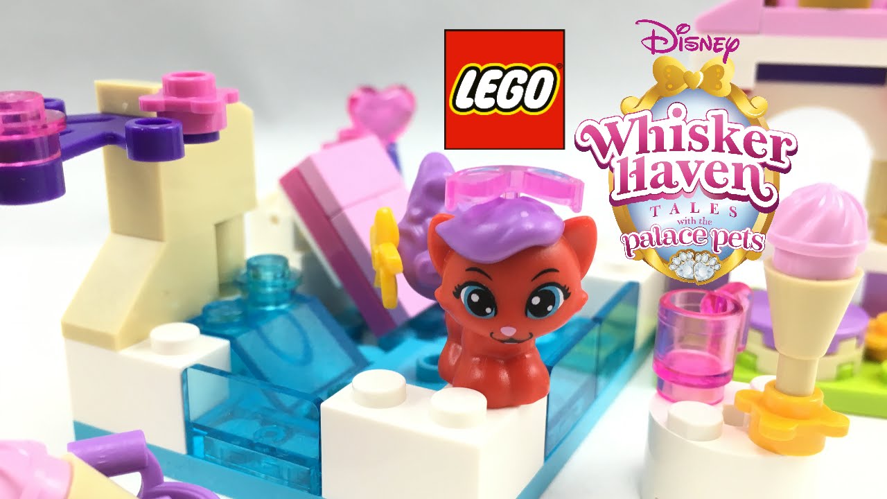 Tredive eskortere mover LEGO Disney Palace Pets Treasure's Day at the Pool set review! 41069 -  YouTube