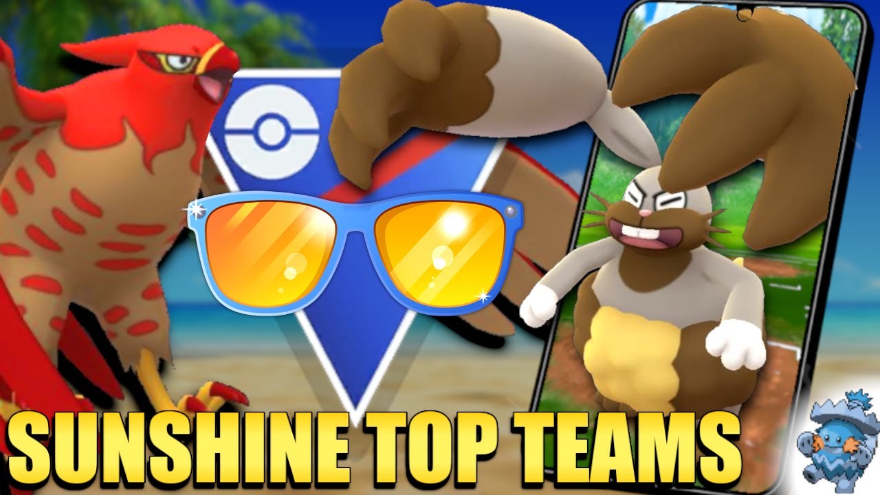 Top Teams for SUNSHINE CUP! Pokémon GO Battle League!