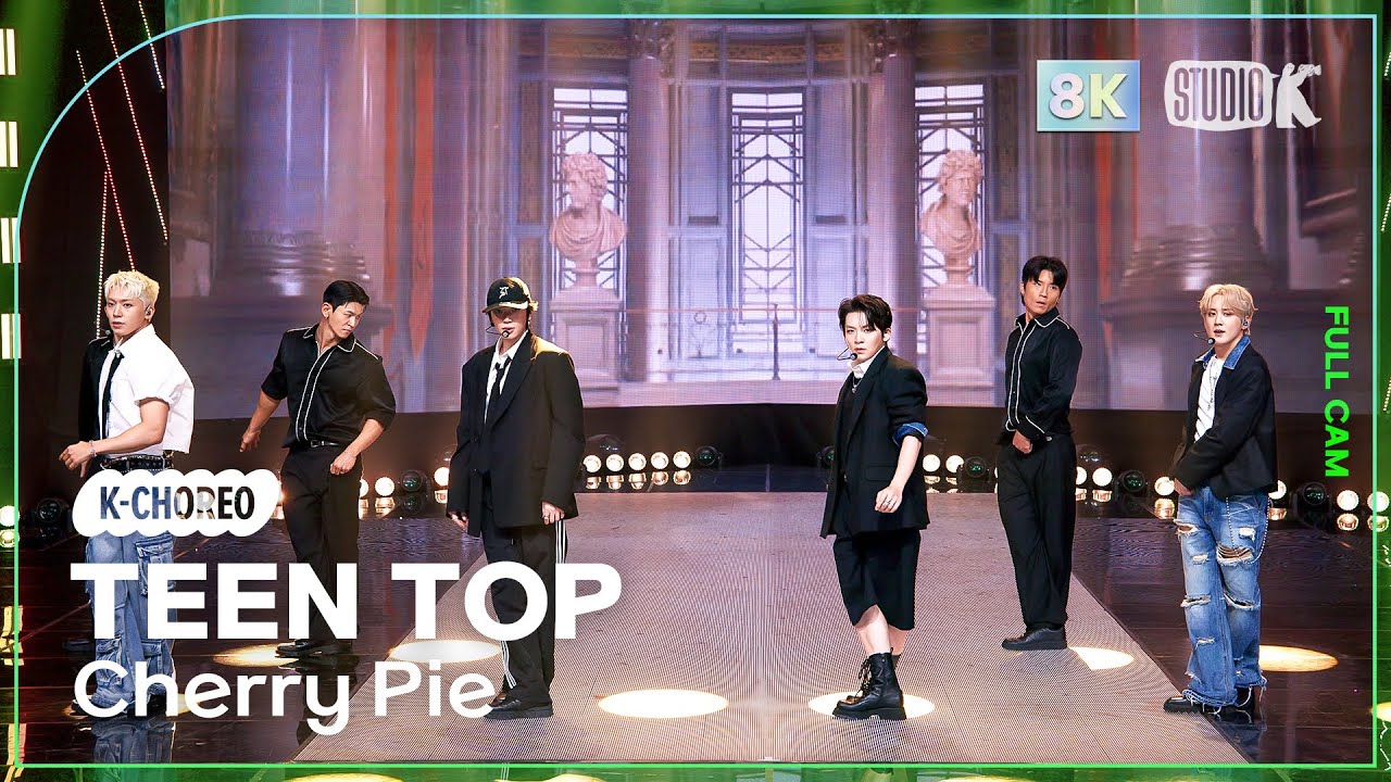 [K-Choreo 8K] 틴탑 직캠 'Cherry Pie' (TEEN TOP Choreography) @MusicBank 250829