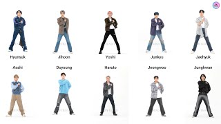 TREASURE "BONA BONA" Weekly Idol All Members Fancam Dance Comparison