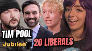 Tim Pool vs 20 Liberals (Part 1) | Denims Reacts to Jubilee