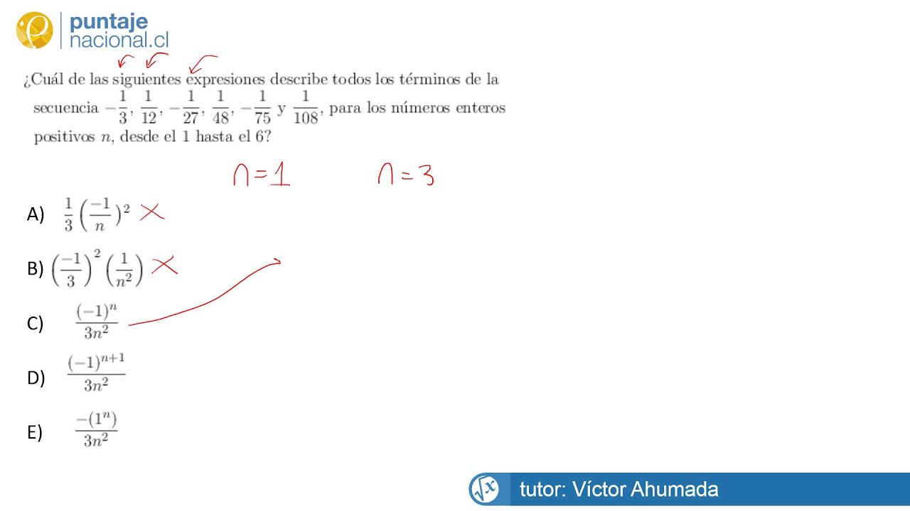 Matemáticas Pregunta 20478 preamble