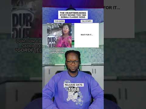 The Heartbreaking Story Behind This 1988 Somali Classic Song Dur Dur Band Gorof Elixir Shorts