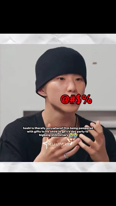 HOSHI will appear on ZIP DAESUNG BIGBANG anniversary!! he is really a