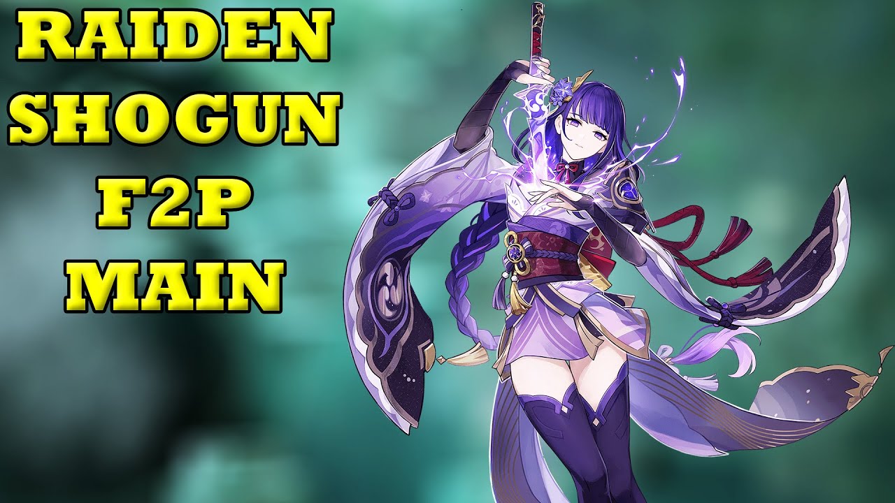 Raiden Shogun Free To Play Main! AR 42 Story Mode Primogems Farm! 