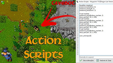 OldBot: Cavebot de A a Z - ACTION SCRIPTS