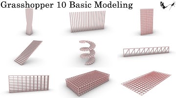 [Grasshopper 教程] 10 基础建模