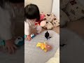 2歳、アンパンマン達を一気に持ちたい#shorts