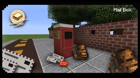 ✔ Minecraft: How to make a Mail Box