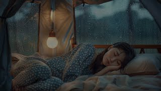 Rain to sleep! Rain in the Tent ⛺ Sound of Rain in the Tent with Thunder to Sleep and Relax ⛈️ screenshot 5