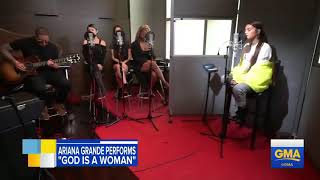 Ariana Grande - God is a woman (Live at GMA) Acoustic