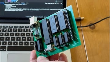 BeanZee Z80 home-brew running a simple console game