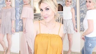 NEW SPRING OUTFIT IDEAS! TRY ON & HAUL
