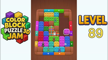 Color Block Puzzle 3D Jam Level 89 Walkthrough Solution