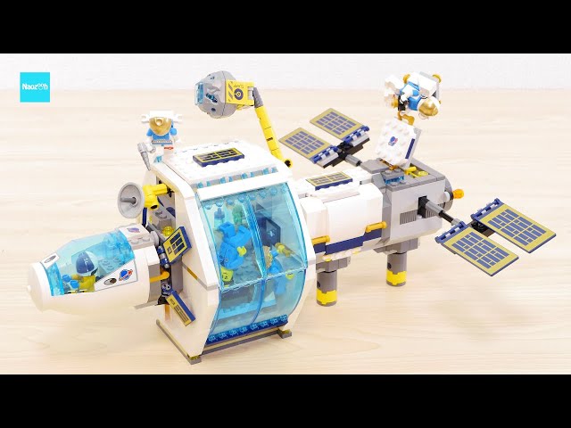 LEGO City 60349 Lunar Space Station Unboxing - YouTube