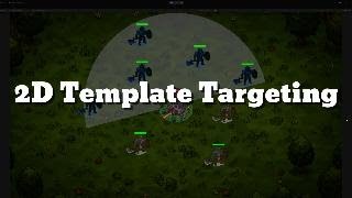 2D Template Targeting | 1 Hour in 1 Minute - Game Dev