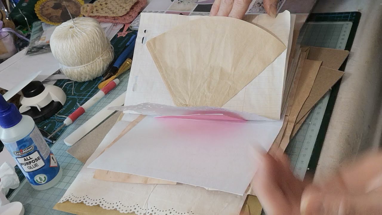 TUTORIEL MONTAGE #1 JUNK JOURNAL facile pour DÉBUTANT