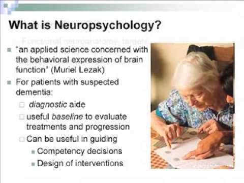 Neuropsychological Assessment of Alzheimer&rsquo;s Disease