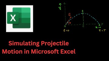 Simulating Projectile Motion in Microsoft Excel