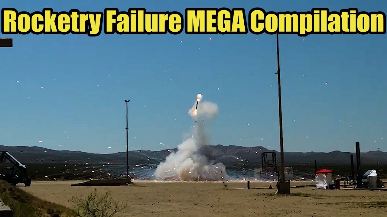 Crappy Rocketship High Power Rocketry Fail MEGA COMPILATION (Five Years of Fails) - YouTube