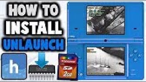 How to install Unlaunch on DSi (Easy tutorial!)