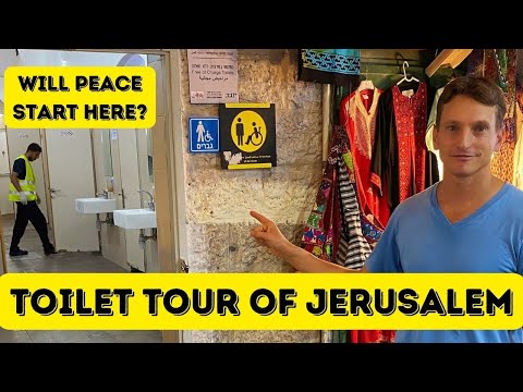 TOILET TOUR of Jerusalem – Ancient, Holy and Public Toilets – History + Toilet Blessing (no joke)