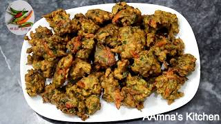 Palak Ke Pakoray Recipe By AAmna's Kitchen.