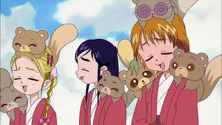 Futari wa Precure Max Heart: Yukizora no Tomodachi (2005) - Misumi Nagisa's stomach growl