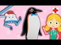 Chilly The Penguin Visits Dr Poppy's Pet Rescue | Christmas Animals For Toddlers