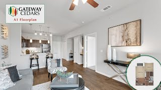 Gateway Cedars Apartments - A1 Floor Plan