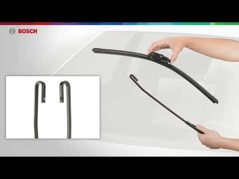 Plumas limpiaparabrisas Bosch Clear Advantage™: Instalación y desinstalación Hook (Gancho)
