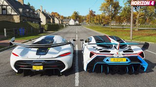 Forza Horizon 4 Online - Koenigsegg Jesko & Lamborghini Veneno