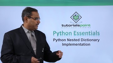 Python - Nested Dictionary Implementation