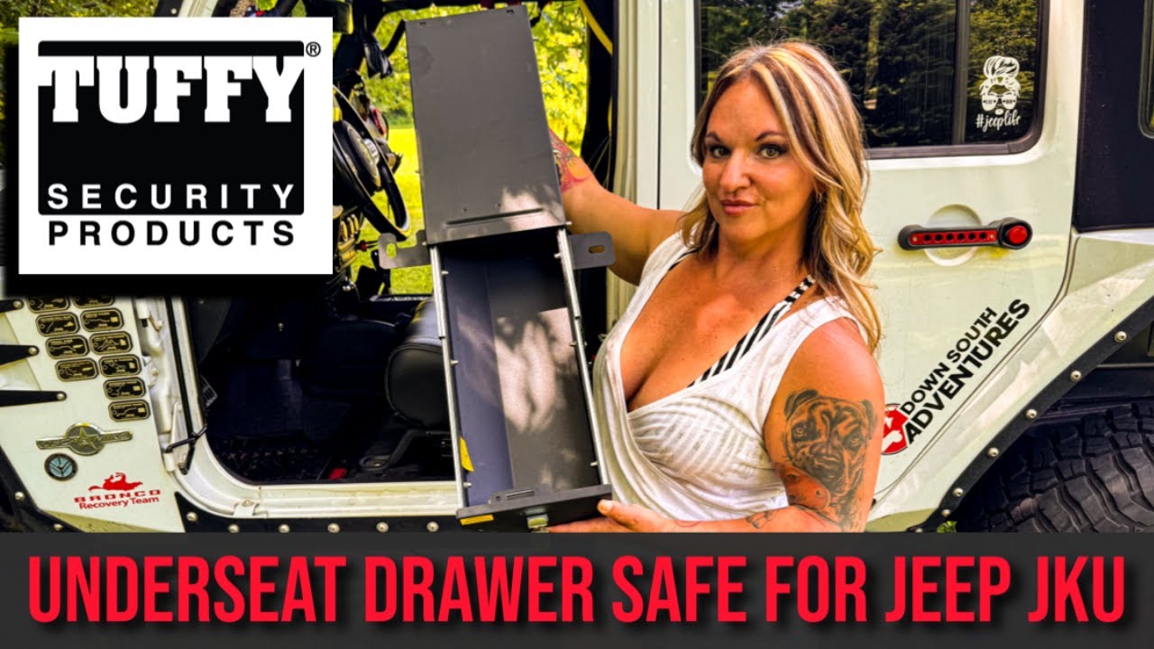 The Tuffy Underseat Drawer Safe For Jeep Wrangler JK's Is Just AWESOME!!!