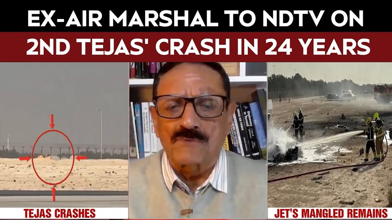 Indian Fighter Jet Crash News | Ex Air Marshal To NDTV On 2nd Tejas’ Crash In 24 Years