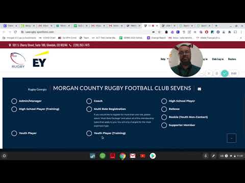 Mr. Reincheld's Guide to Registering on USA Rugby's SportLomo Website