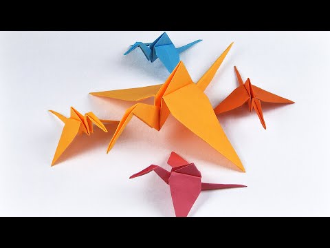 Video: Jak Si Vyrobit čáp Z Papíru