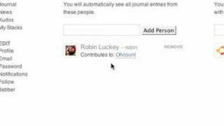 Journal Screencast