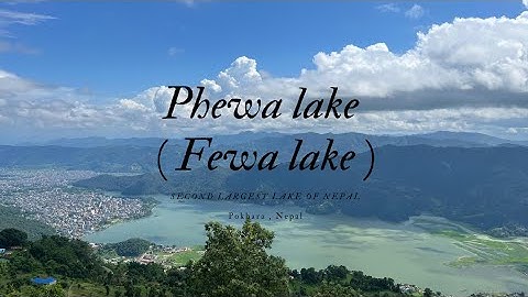 Phewa lake ( Fewa lake ) Pokhara  #viralvideo #video