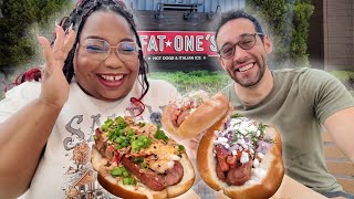 NEW at Universal Orlando! Trying Joey Fatone’s Fat Ones Hot Dogs & Italian Ice | Vlogtober Day 1