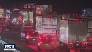 Winter weather bringing slick driving conditions to the Grapevine