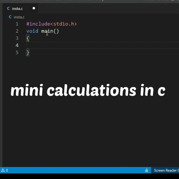 program on mini calculations on C | calculator | C programming language ...