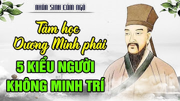 Tâm Học Dương Minh Phái: 5 Kiểu Người Không Minh Trí | Nhân Sinh Cảm Ngộ