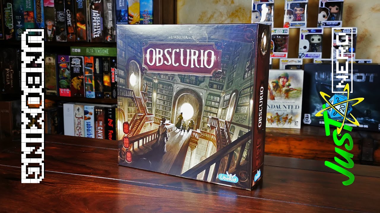 Obscurio ITA HD Unboxing - JustNerd 