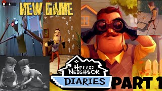Hello Neighbour Diaries Gameplay Part 1 Walkthrough (Android IOS Gameplay) | Horror Game Hello Neighbour Diaries Gameplay Part 1 Walkthrough (Android IOS Gameplay) | Horror Game