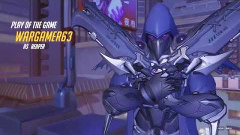 Overwatch - POTG - Reaper - Lijiang Tower - 6-18-17