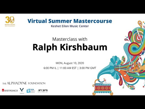 Masterclass with Ralph Kirshbaum (Cello)